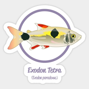 Exodon Tetra Sticker